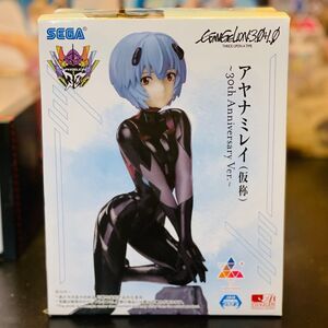 New in Box SEGA Evangelion 30th anniversary Thrice Upon a Time REI anime figure